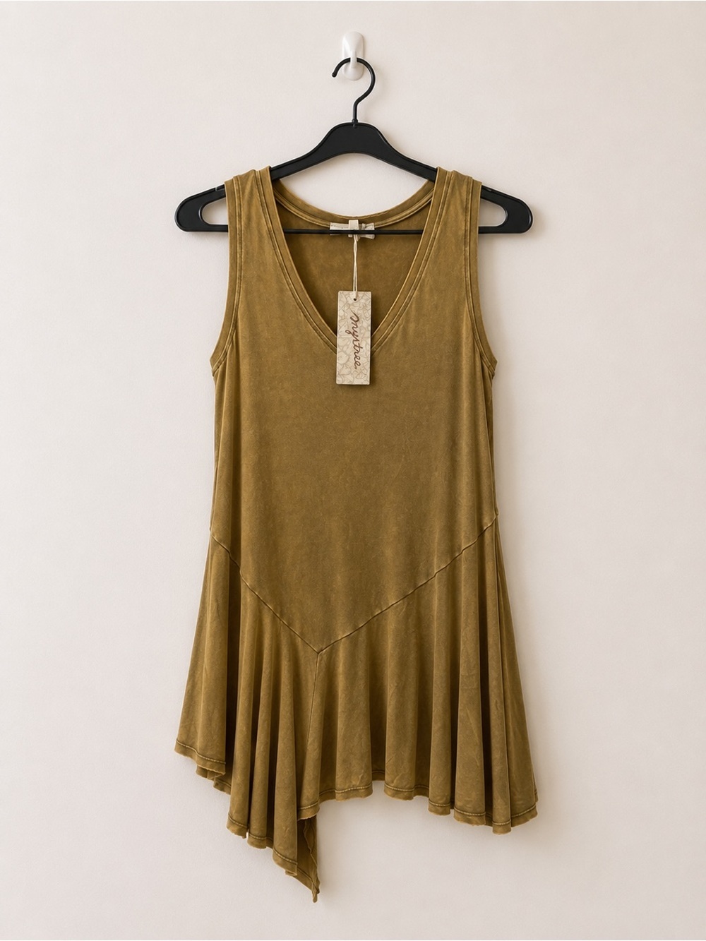 NWT Mystree V-Neck Sleeveless Mini Dress Bathing Suit Coverup Size Small
